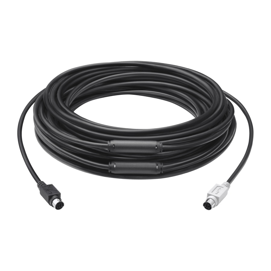 Logitech Extender cable For Group 10m / 15m - Kabel Perpajangan