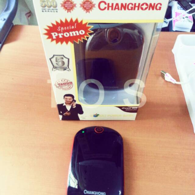 Power Bank Changhong 6.500mAh real capacity