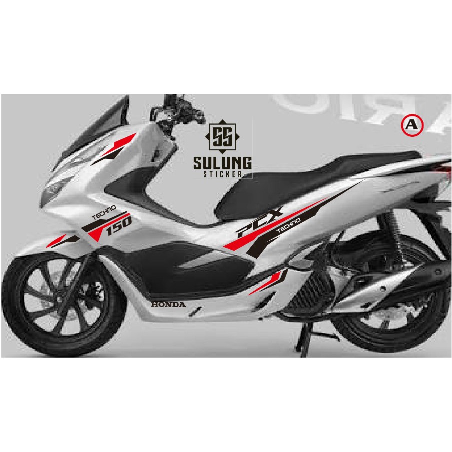 Stiker Body Motor PCX Cutting Sticker Variasi