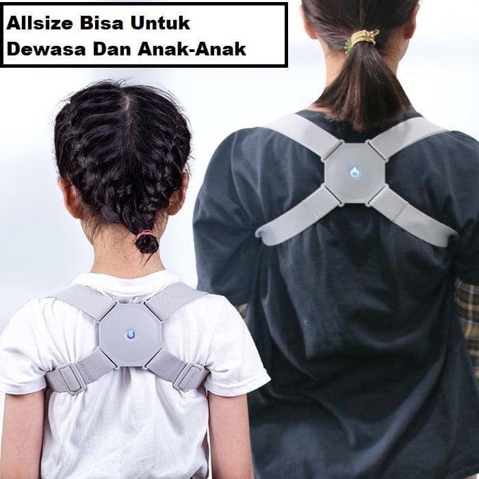 GOOD ADJUST BACK SUPPORT POSTURE CORRECTOR VIBRATION SMART SENSOR ELEKTRIK