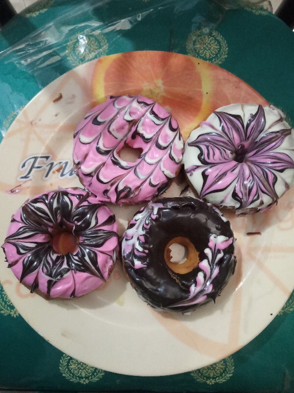 Premium  Paket Cetakan Donat Kuningan  (anti Lengket)