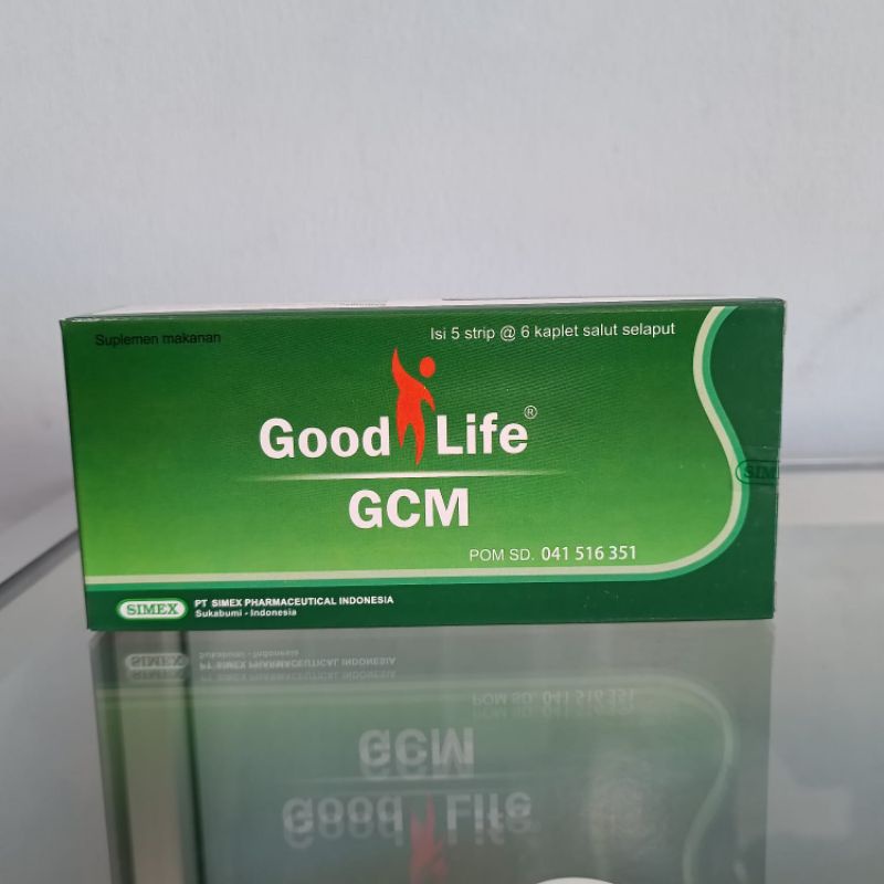 GCM GOOD LIFE 30 KAPLET Gcm Kaplet Gcm Good Life - Kesehatan Tulang Dan Sendi
