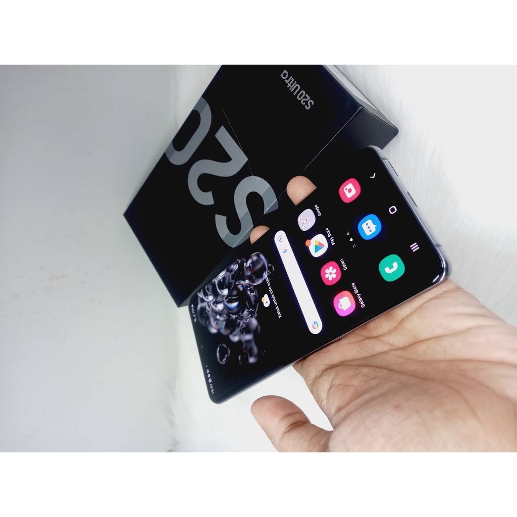 SAMSUNG galaxy S20 ultra Original Ram 12 gb  128GB Second Lengkap Fullset Resmi Sein indonesia bekas