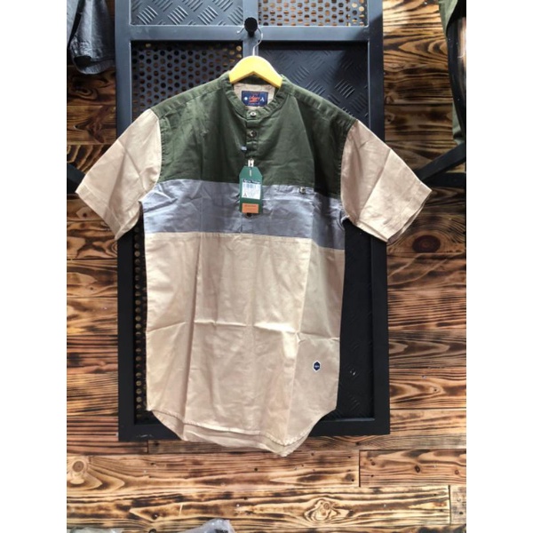 BAJU KEMEJA KOKO KEMKO PRIA LENGAN PENDEK KOMBINASI NEW MODEL SOFT COTTON TERBARU ORIGINAL AGERA VINTAGE