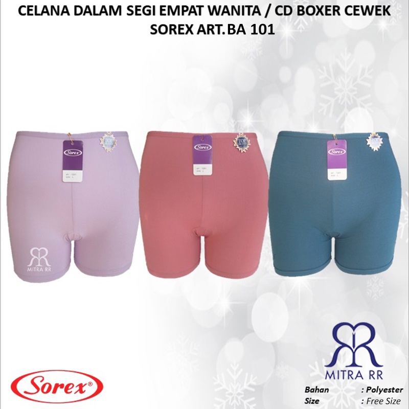 CD Celana Dalam Sorex Seamless BA 101 Boxer Tanpa Jahitan Short Pants