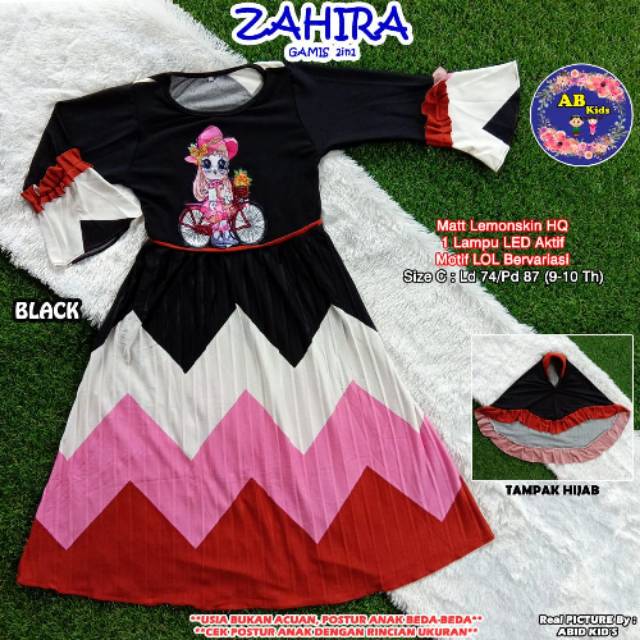 Zahira gamis kid set