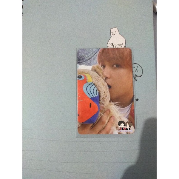 pc photocard haechan sticker boneka official