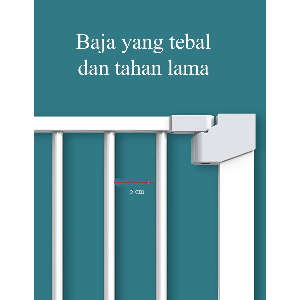 Baby Safety Gate Door Pagar Pengaman Bayi Extention