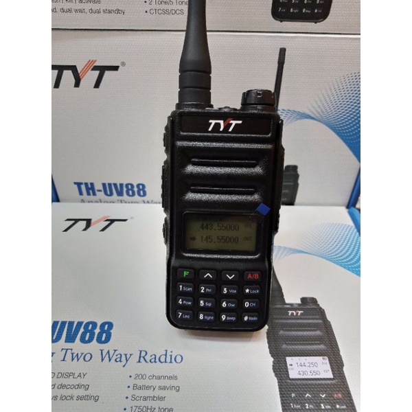 Ht tyt uv 88 dual band original murah