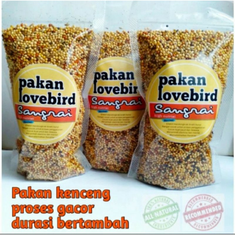 1 Kg PAKAN LB KONSLET/PAKAN LB GACOR/PAKAN SANGRAI