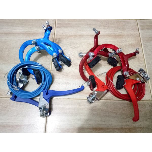 Brake Set Rem Sepeda Anak dewasa Warna BMX/MINION/MINITREK/LOWRIDE/MTB/FIXIE