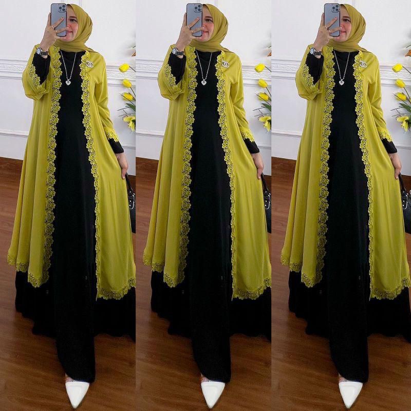 Naura Dress | Gamis 2in1