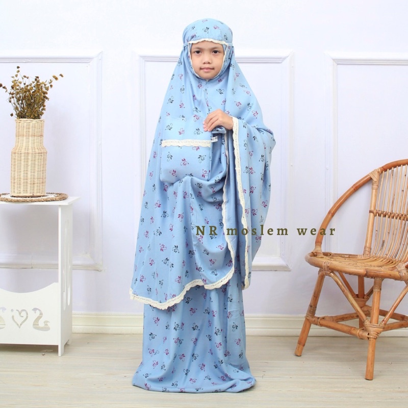 MUKENA ANAK MOTIF , MUKENA ANAK LUCU , MUKENA ANAK KARAKTER , MUKENA TRAVEL kode MA-12