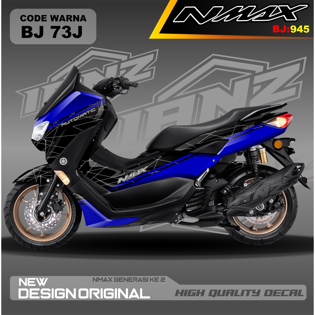 DECAL STICKER NMAX FULL BODY MOTOR / DECAL FULL BODY NMAX / DECAL STIKER FULL BODY NMAX / STIKER DECAL NMAX TERBARU