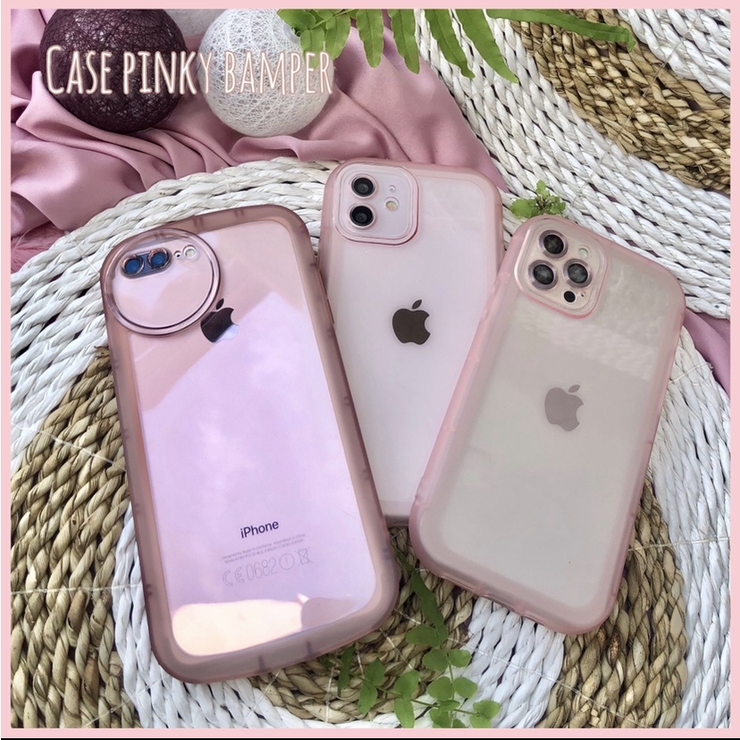 CASE BAMPER TEBAL POLOS TRANSPARAN IPHONE 7+ 8+ X XS XR XSMAX 11 11PRO 11PROMAX 12 12PRO 12PROMAX 13