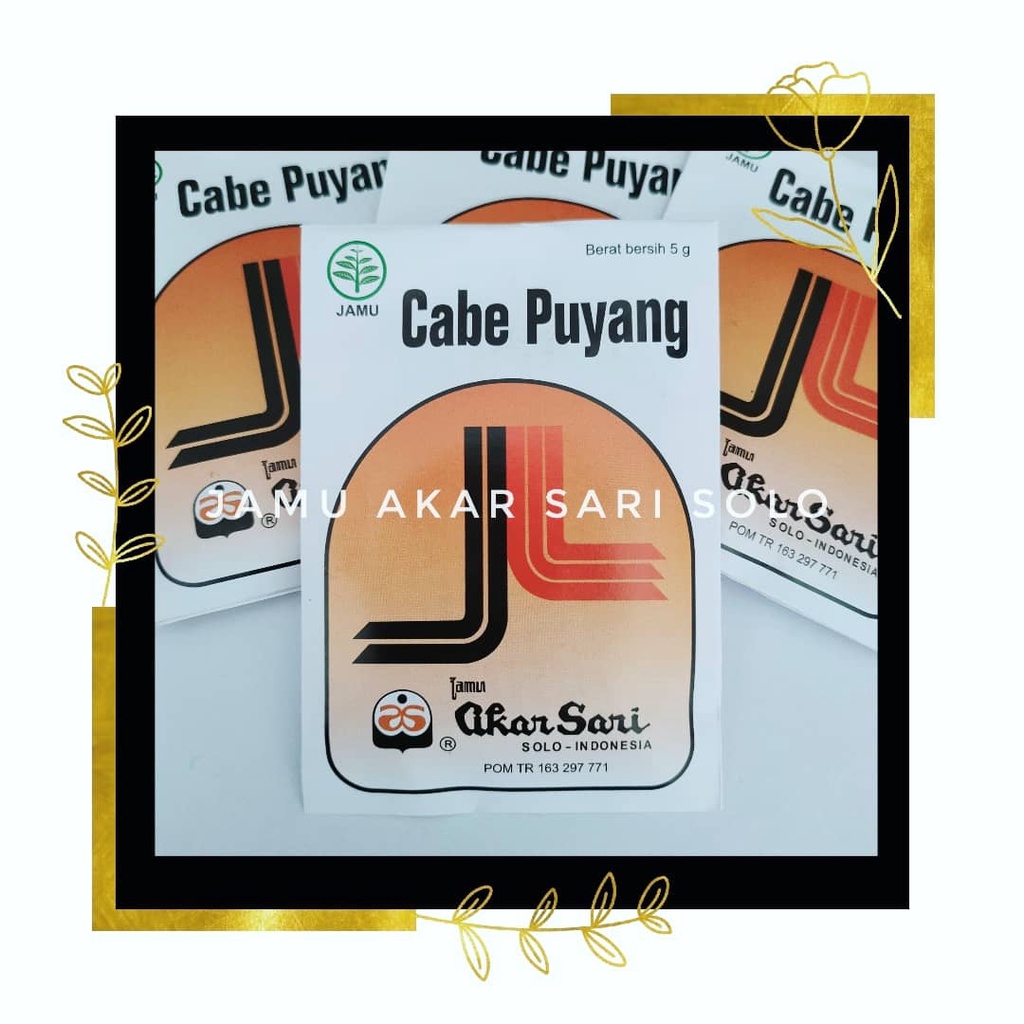 

Jamu Akar Sari - Cabe Puyang Bubuk (2pcs) - Puyang Sari Pil - Mengatasi Capek - Capek
