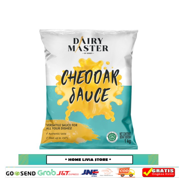 

Dairy Master Sauce Cheddar Cheese 1 kg