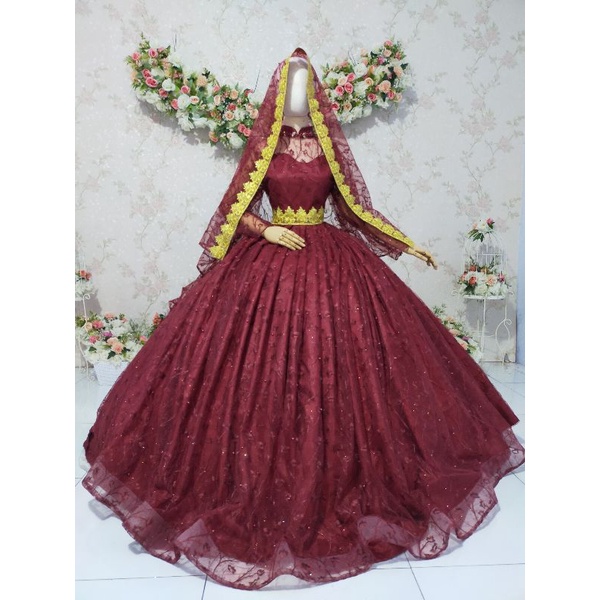 gaun pengantin India bridal