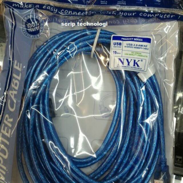 Kabel usb extension 10 meter nyk