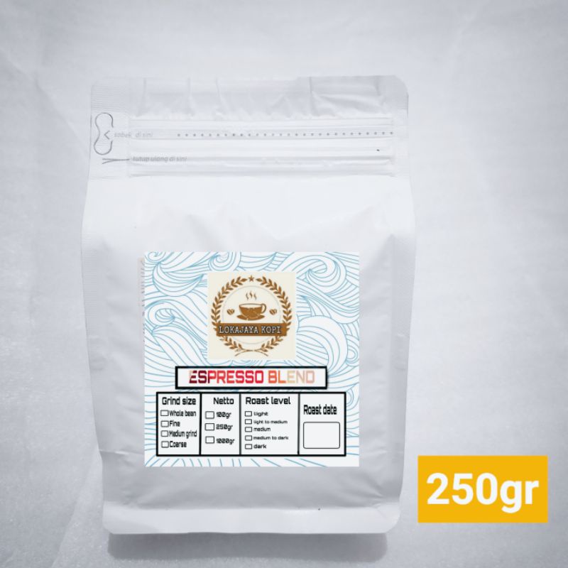 

lokajaya kopi susu blend robusta arabika fullcity