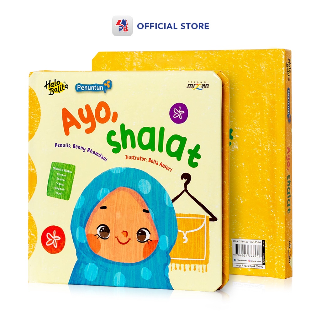 Buku Anak Islami / Buku Anak 1 2 Dan 3 Tahun : Ayo Sholat Seri Penuntun Halo Balita Mizan