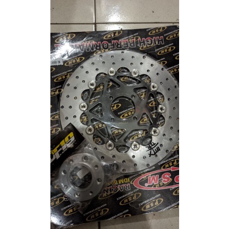 piringan cakram disc PSM 300mm floating 300mm set plendas adaptor DDF PNP RXking RX king RXS RXspeci