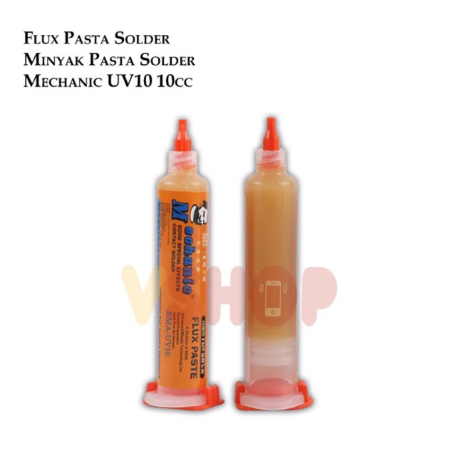 Flux Pasta Solder Minyak Pasta Solder Mechanic UV10 10cc