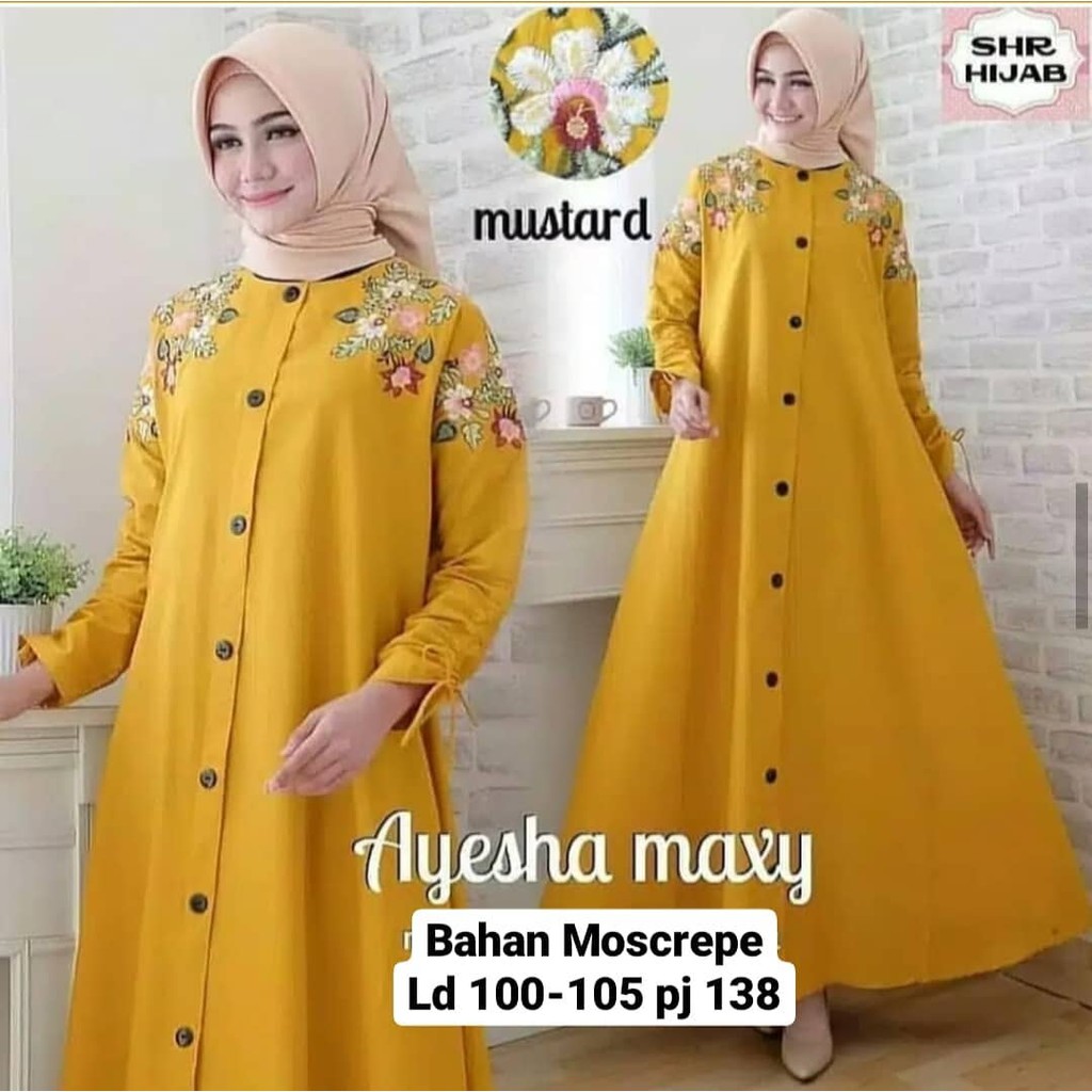 AYESHA MAXY // GAMIS MAXI TERLARIS
