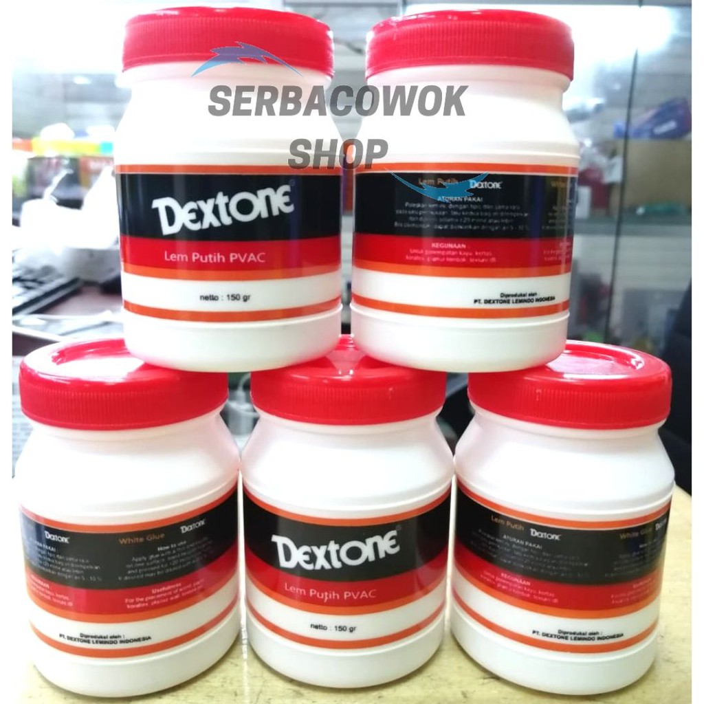 Lem Dextone 150 Gr Lem Putih PVAC Bahan Untuk Slime Kerajinan Tangan Termurah Berkualitas