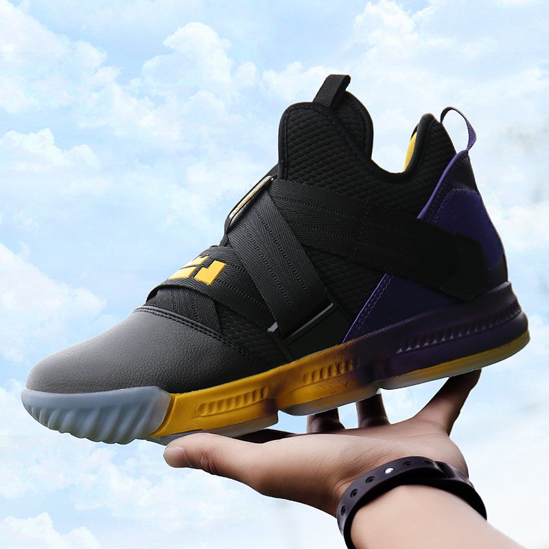 Sepatu Basket Desain NBA Lebron James Ukuran 40-45