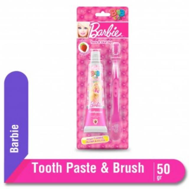 BnB kids Paket sikat gigi Barbie