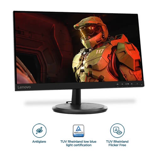 Lenovo Monitor D22e-20 22&quot;, VA, FHD, 75Hz, 3000:1, 72% NTSC, AMD FreeSync