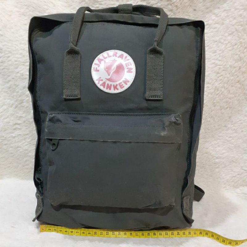 Tas Ransel Second / Preloved / FJALLRAVEN KANKEN Hijau 01 / Bekas