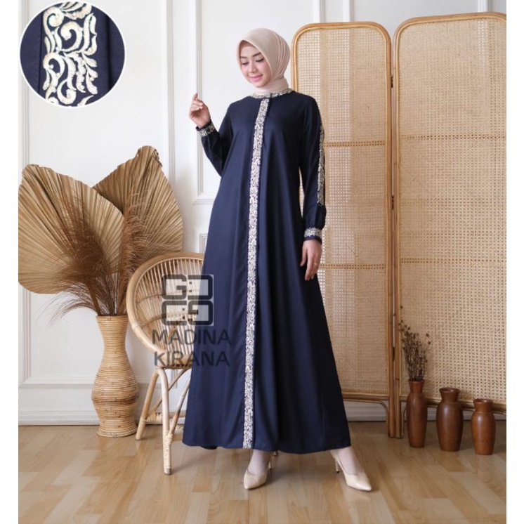 GAMIS MADINA KIRANA//GAMIS KATUN TOYOBO//GAMIS ORI MERK GUZEL