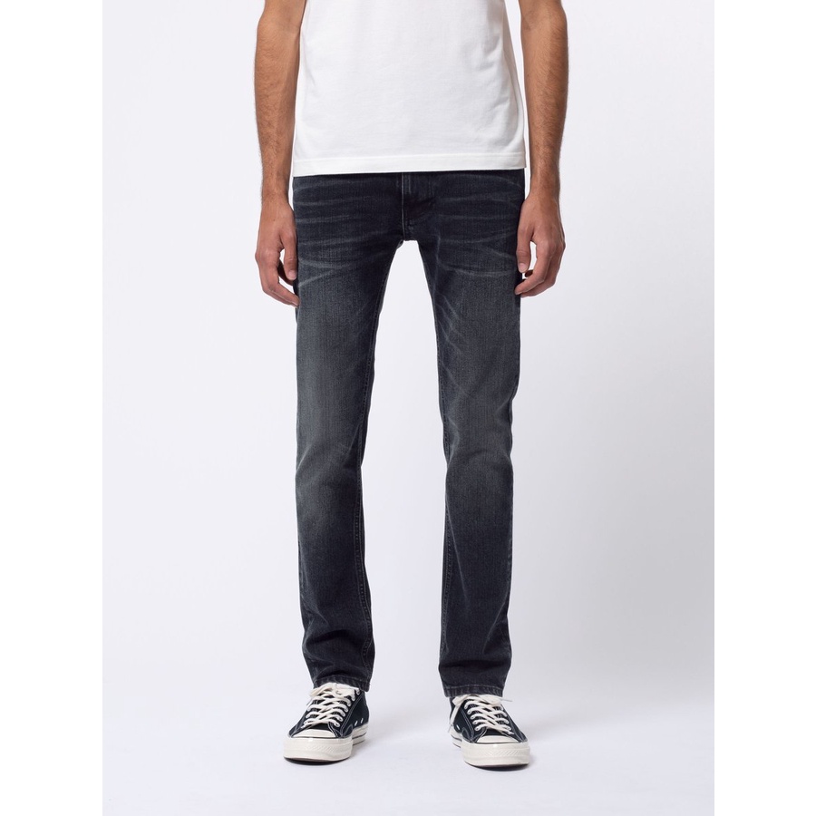 Nudie Jeans Thin Finn Blackend Blues