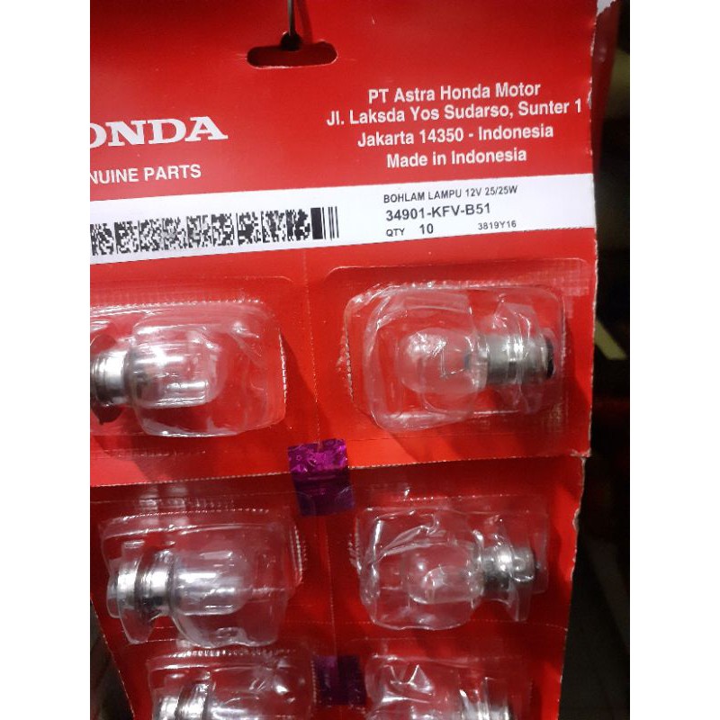 Dop Lampu Depan Honda KFV AHM Stanly Beat SupraX 125 Vario