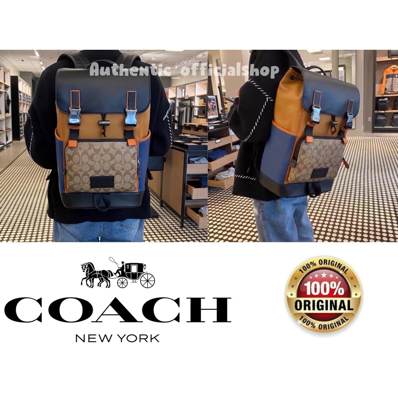 [Best Seller] Tas Ransel Backpack Coach Pria Authentic 100% BISA GOJEK DAN GRAB