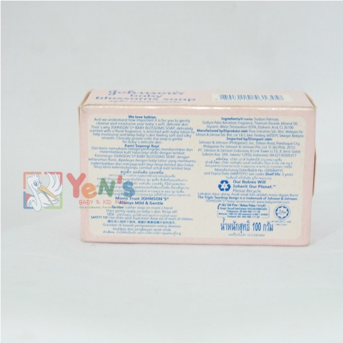 Johnson's Baby Blossom Soap 100gr