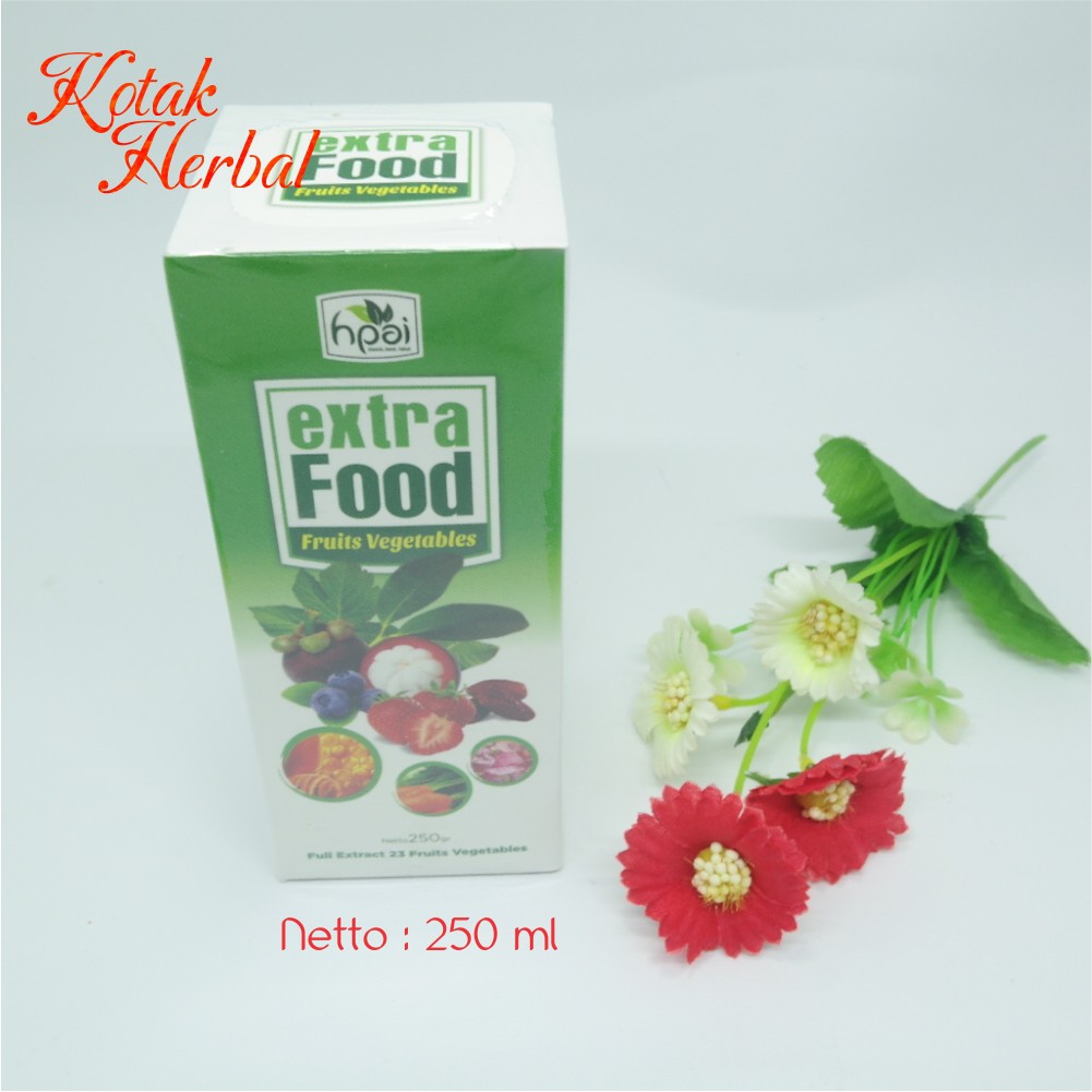 Extra Food Hpai Ektrak sinergi 23 buah Garansi Asli Herbal Berkualitas