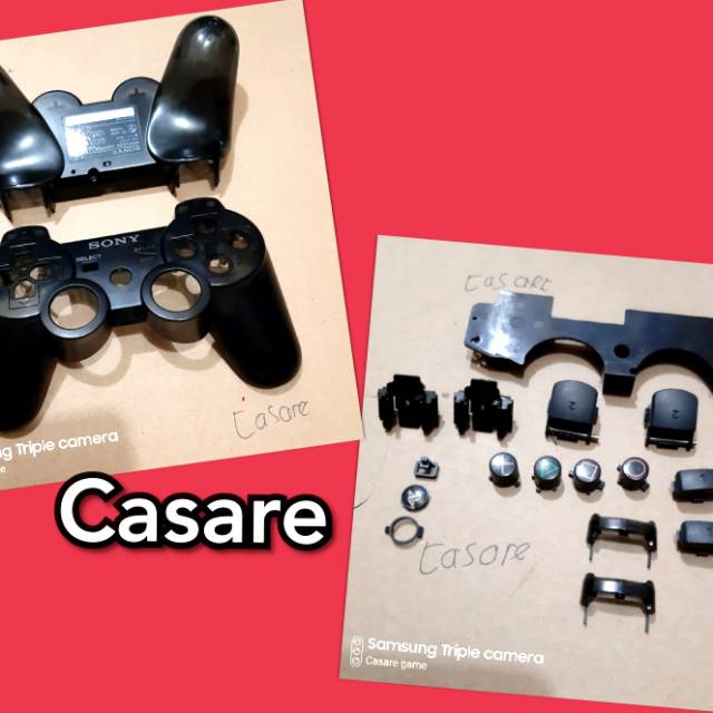 CASING STIK PS3 ORI MESIN Model SIAXIS NON GETAR &amp; Getar