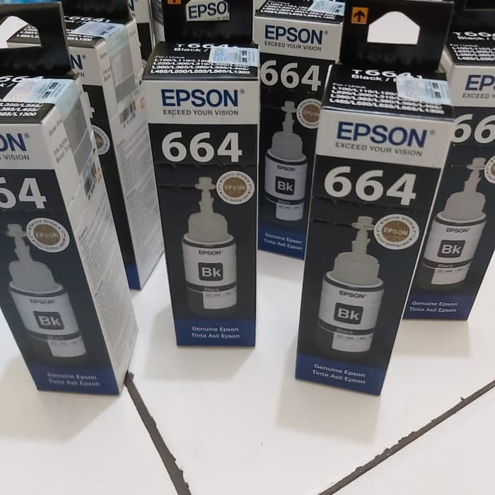 

T6Etfe4E Tinta Epson 664 Original Bebas Pilihan Warna Gan , Silahkan Diorder E57Dtgfe