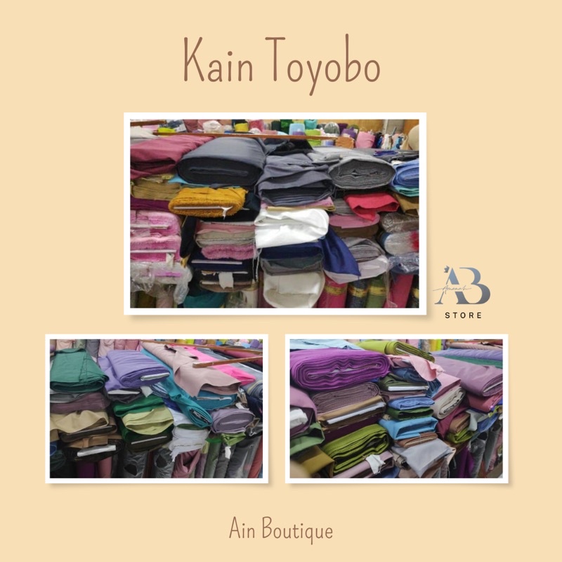 KAIN TOYOBO| KAIN KATUN| KAIN KATUN TOYOBO