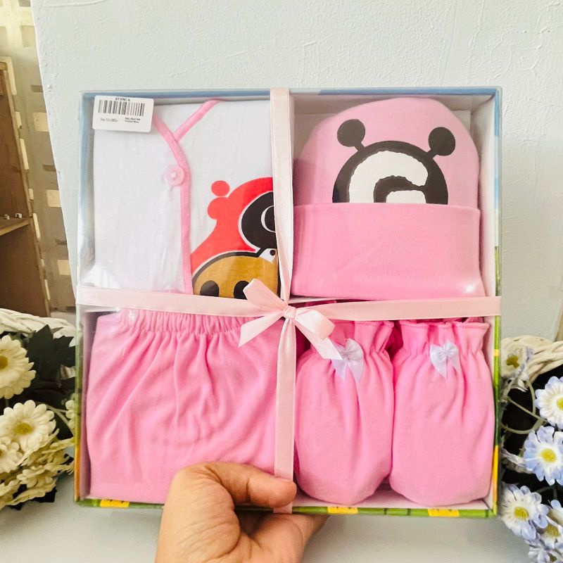 Baju Bayi Set Gift Kado Bayi Lahiran Hampes New Born Murah