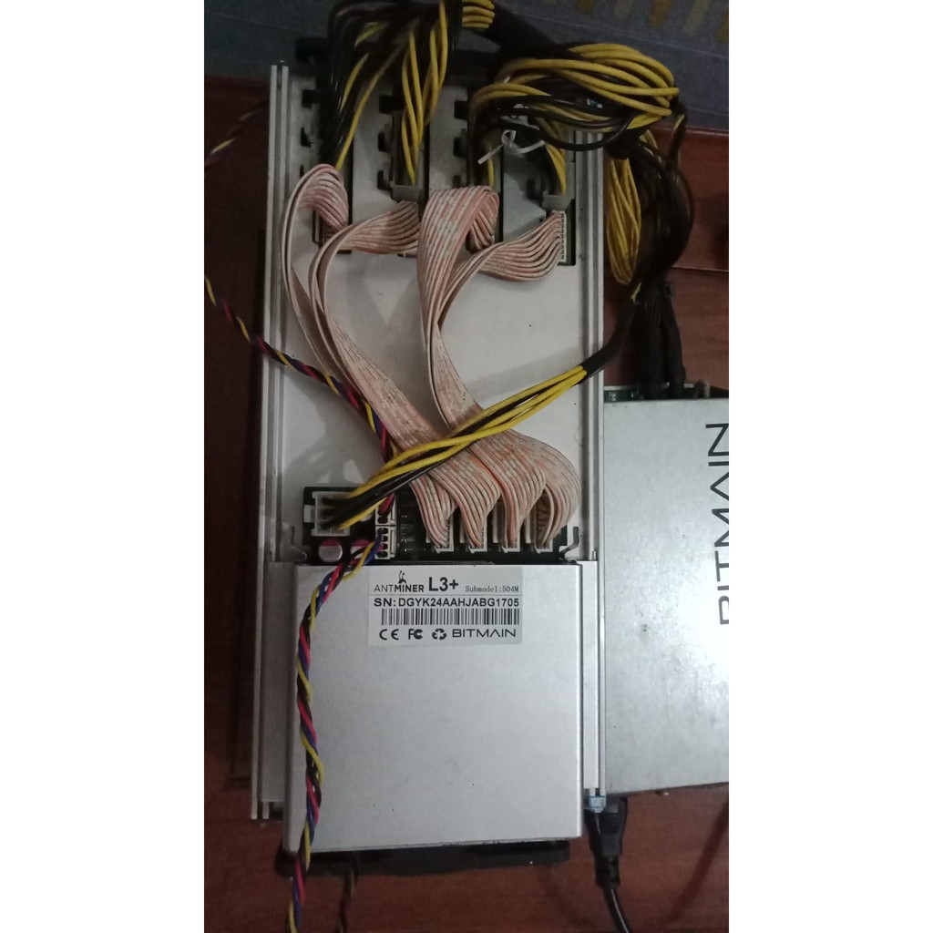 BITMAIN ANTMINER L3+ / MAX HASHRATE 504MH / ANTMINER L3+ Second/ASIC Mining /  Best deal/ best price