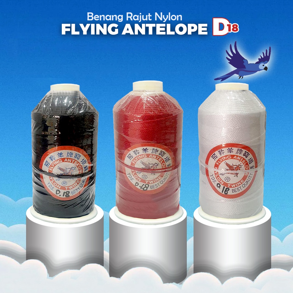 BENANG RAJUT NYLON FLYING ANTELOPE D18