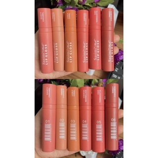 (BISA PILIH WARNA) 𝗦𝗔𝗦𝗜𝗠𝗜 𝗠𝗔𝗧𝗧𝗘 𝗟𝗜𝗣𝗚𝗟𝗢𝗦𝗦 // SASIMI MATTE LIPCREAM / LIPSTICK SASIMI NUDES SOFT MOISTURIZED