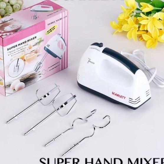 Harga Termuraah [ Aozora ] Mixer Scarlett Mixer Kue dengan 7 kecepatan