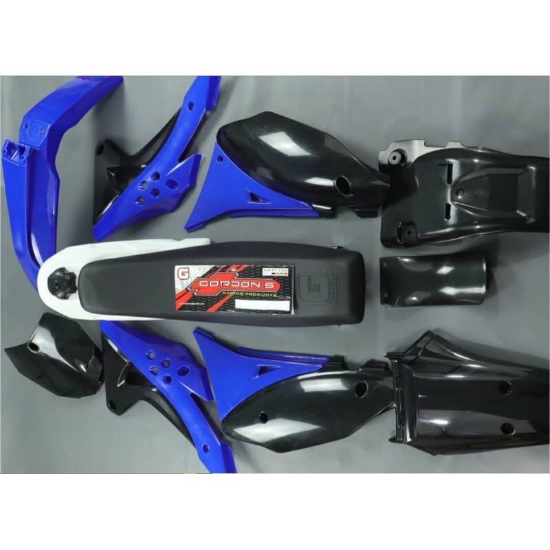 BODY GORDON BIRU HITAM KLX DTRACKER 150