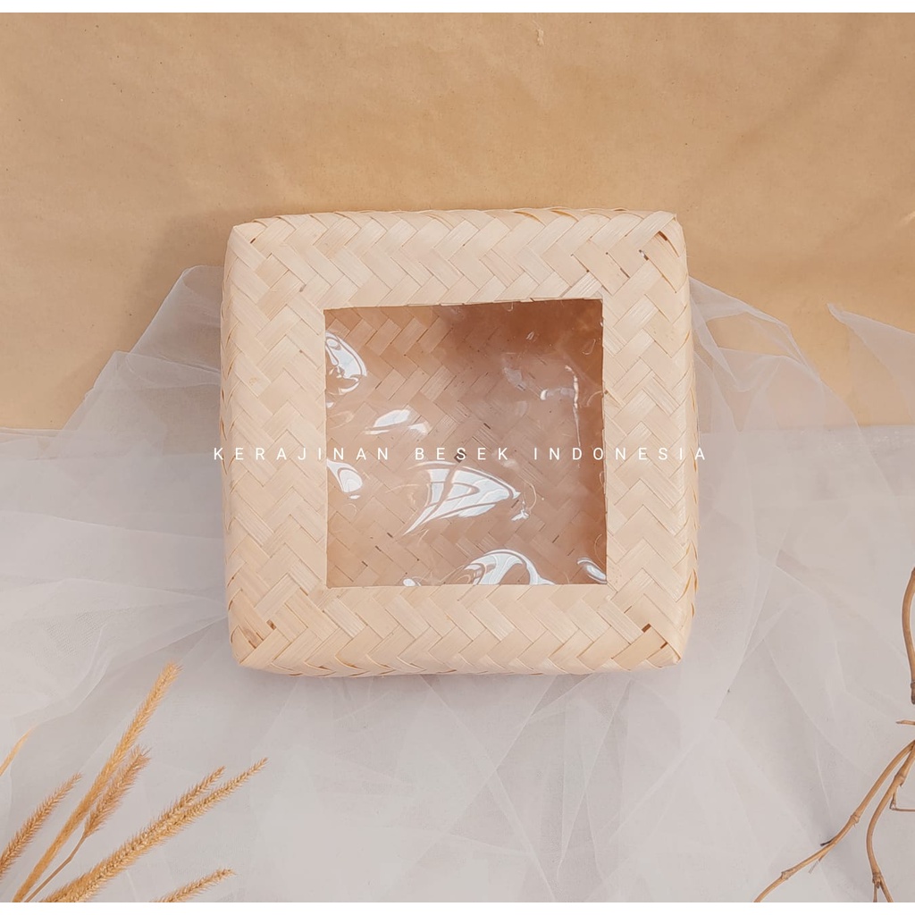 SEPASANG BESEK MIKA BLICING// Kerajinan bambu// Besek bambu murah// Besek murah// Besek nasi// Besek