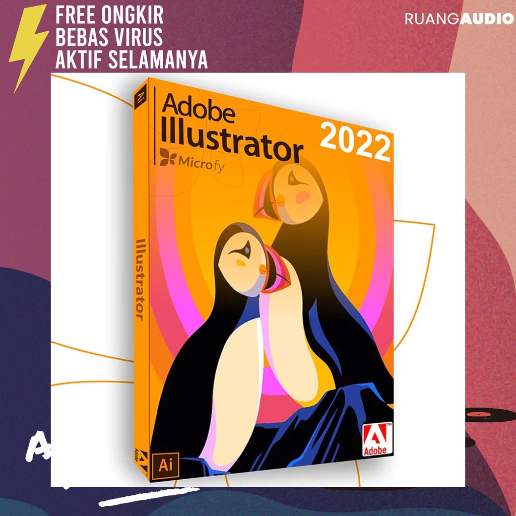 Jual Aplikasi Editing Illustrator 2022 2021 2020 2019 Full Activated